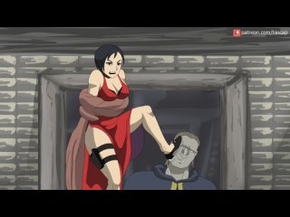 resident evil 4 ada wong x osmund saddler (animated parody) - pornhubcom